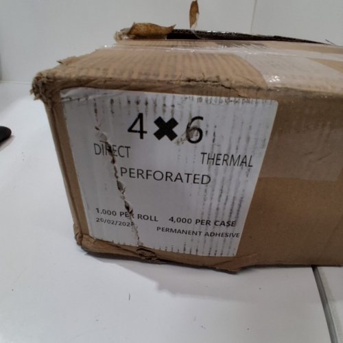 4PK DNP DS-RX1HS PERFORATED PRINTER MEDIA, 4 X 6 ROLL, CENTER PERF, 1000 PRINTS PER ROLL (4000 PRINTS) image 4