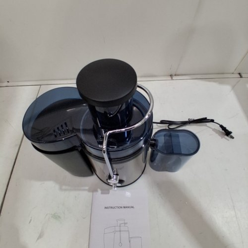 ELECTRIC JUICER MACHINE FOR FRUIT AND VEGETABLES - BLACK (MODEL: JH-3028) image 4