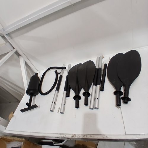 3PC INTEX KAYAK ACCESSORIES AND CARRY BAG - COMES WITH 2 DOUBLE ENDED PADDLES AND PUMP image 2
