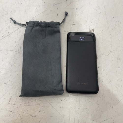 CHARMAST POWER BANK WITH BUILT IN CABLES - 10000 MAH - 5 3/4" - BLACK (MODEL: W1148) image 3