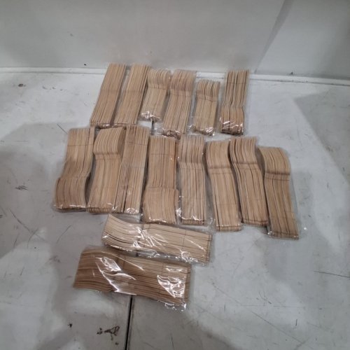350PC FOREST FOR CLIMATE WOODEN CUTLERY SET - BEIGE (MODEL: 1719484) image 2