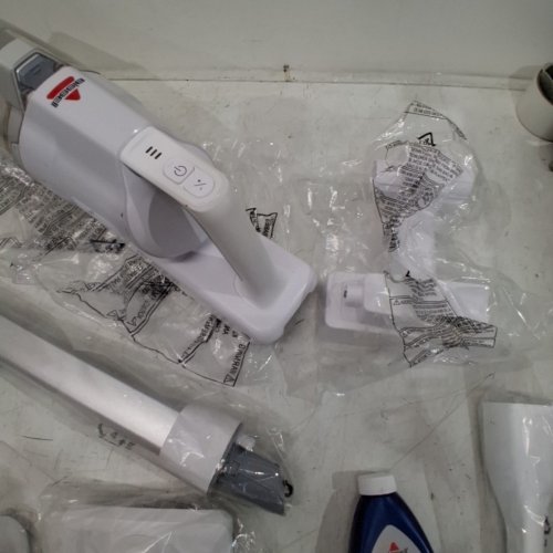 BISSELL POWERCLEAN CORDLESS SELF-STANDING STICK VACUUM WITH LED HEADLIGHTS - WHITE (MODEL: 4173B) image 4