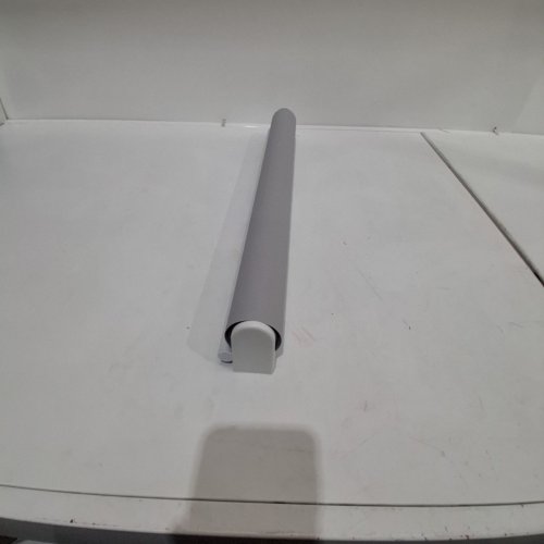 SHADEMOON CORDLESS WINDOW ROLLER SHADES - 22" X 72" - GREY/WHITE image 2