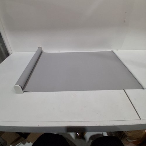 SHADEMOON CORDLESS WINDOW ROLLER SHADES - 22" X 72" - GREY/WHITE image 3