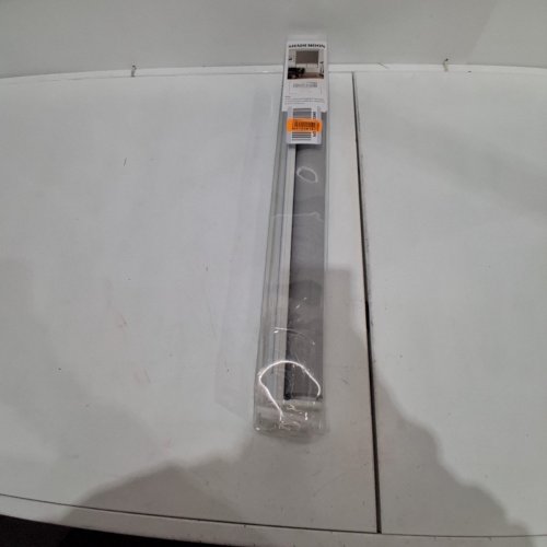 SHADEMOON CORDLESS WINDOW ROLLER SHADES - 22" X 72" - GREY/WHITE image 4