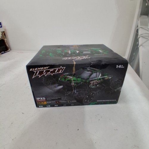 ELEMENT DIVISION RC REMOTE CONTROL CAR - 1:18 SCALE - GREEN/ BLACK (MODEL: 9524-1) image 2