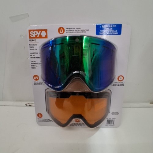 SPY AERVO SNOW GOGGLES WITH MAGNETIC LENS, HELMET COMPATIBLE - REGULAR FIT - (MODEL: 1929640 YG055001P) image 2