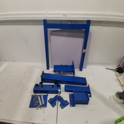 SCREEN PRINTING PRESS COLOR REGISTRATION MACHINE - 29.5" X 17.7" X 13.8" - BLUE (MODEL: NS101-M) image 4