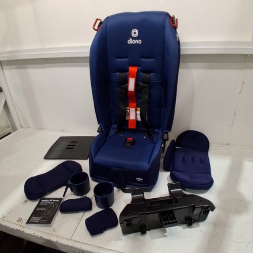 DIONO RADIAN 3R 3-IN-1 CONVERTIBLE REAR AND FRONT FACING CAR SEAT - 10 YEARS - BLUE (MODEL: 50641-NA-01) image 4