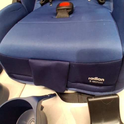 DIONO RADIAN 3R 3-IN-1 CONVERTIBLE REAR AND FRONT FACING CAR SEAT - 10 YEARS - BLUE (MODEL: 50641-NA-01) image 7