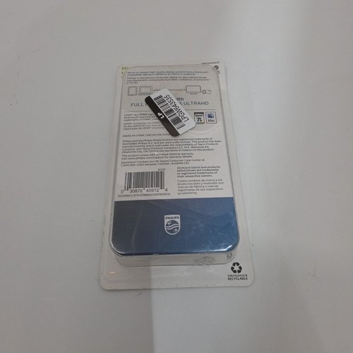 PHILIPS MINI DISPLAYPORT TO HDMI CABLE - 1080P FHD, 4K UHD @ 30HZ - 6FT - WHITE (MODEL: SWV2442N/27) image 3