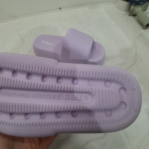 MELLOWSOFT UNISEX DREAM SLIDES SHOES - SIZE 7-8 - LILAC image 3