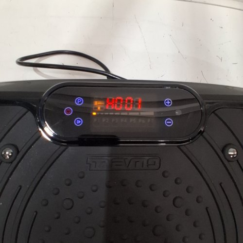 TAEVNO BLUETOOTH VIBRATION PLATE EXERCISE MACHINE - 450LB CAPACITY - BLACK image 2