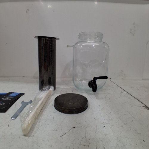 ZULAY KITCHEN COLD BREW COFFEE MAKER - 1 GAL - CLEAR / BLACK image 3
