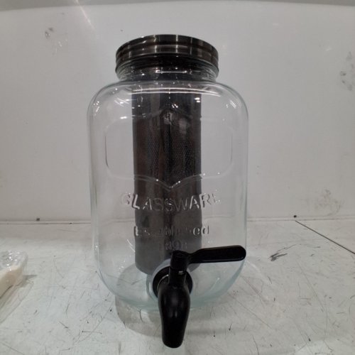 ZULAY KITCHEN COLD BREW COFFEE MAKER - 1 GAL - CLEAR / BLACK image 4