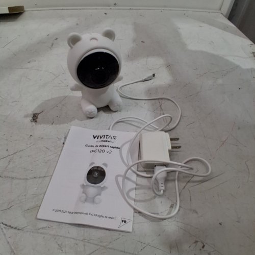 VIVITAR SMART SECURITY WIFI BABY CAMERA - 1080P QUALITY - 360º VIEW - WHITE image 3