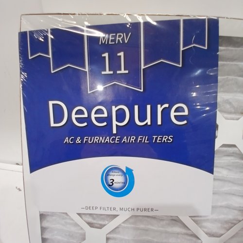 4PK DEEPURE MERV 11 AC & FURNACE AIR FILTERS - 16" X 20" X 1" image 2