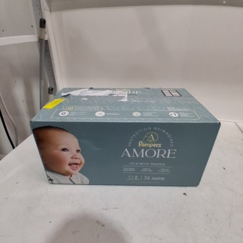 74PK PAMPERS AMORE OUR BEST DIAPER - SIZE 2 image 3