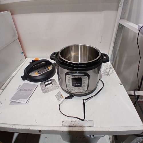 INSTANT POT DUO 7-IN-1 ELECTRIC PRESSURE MULTI-COOKER - 8QT - STAINLESS STEEL/BLACK (MODEL: DUO-80-V5) image 3