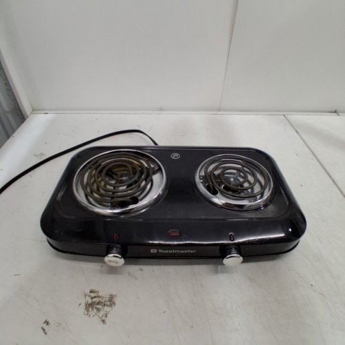 TOASTMASTER ELECTRIC ADJUSTABLE HEAT DOUBLE BURNER - BLACK (MODEL: TM-35DBCN) image 3