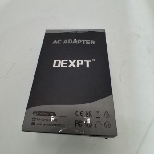 DEXPT AC ADAPTER USB TYPE C TIP - 45W - BLACK (MODEL: PDADP200225MD) image 4