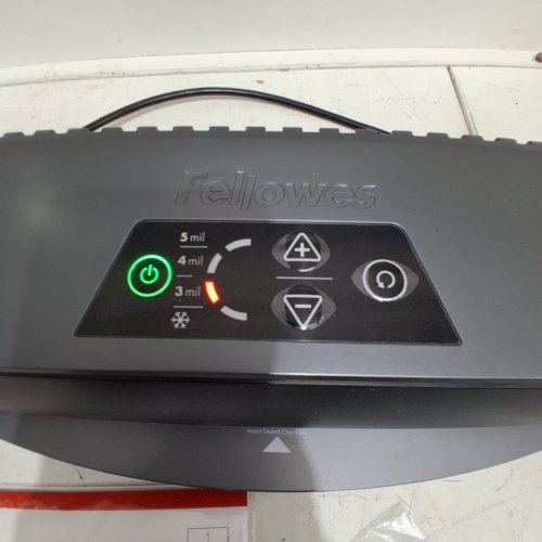 FELLOWES CALLISTO 125 LAMINATOR - 110-120 V, 60HZ, 6.1A - BLACK (MODEL: CRC 57291) image 2
