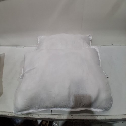 2PK AMAZON BASICS SOFT DENSITY DOWN ALTERNATIVE BED PILLOWS FOR STOMACH AND BACK SLEEPERS - 20" X 36" - WHITE image 2