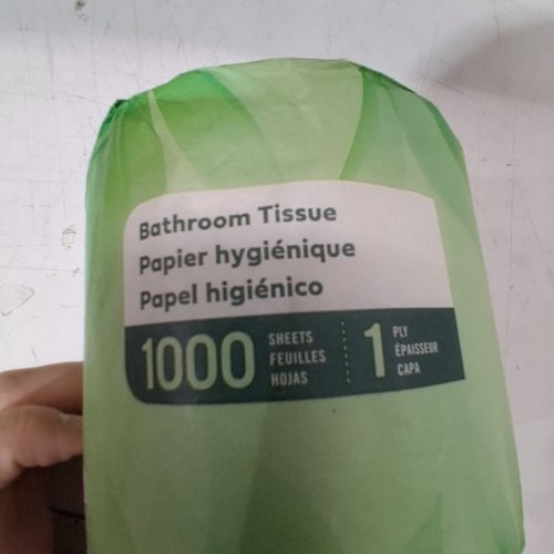 10PK WHITE SWAN 1-PLY INDIVIDUALLY WRAPPED TOILET PAPER ROLLS image 2