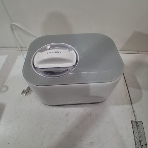 CUISINART FREEZE EASE ICE CREAM/SORBET/FROZEN YOGURT MAKER WITH TOUCHPAD- 1QT - WHITE/GREY (MODEL: ICE-90C) image 3