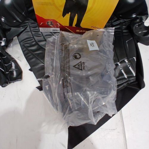 3PC BOYS RUBIES THE FLASH: BATMAN COSTUME - LARGE (10-12) - BLACK image 3