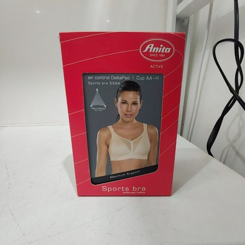 WOMEN'S ANITA ACTIVE AIR CONTROL DELTA PAD SPORTS BRA - 32D - SMART ROSE (STYLE: 5544) image 2