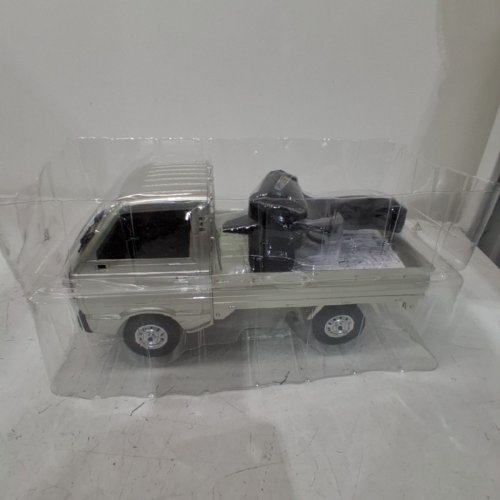 WPL RC KEI DRIFT TRUCK WITH REMOTE CONTROL - 1:10 SCALE - SILVER (MODEL:D12) image 2