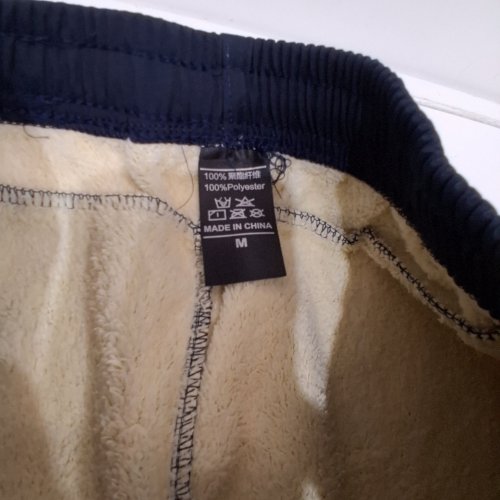 MEN'S FLEECE JOGGER PANT - MEDIUM - NAVY image 4
