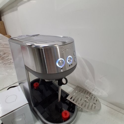 BREVILLE THE BAMBINO COMPACT ESPRESSO MAKER - STAINLESS STEEL (MODEL: BES450BSS) image 2