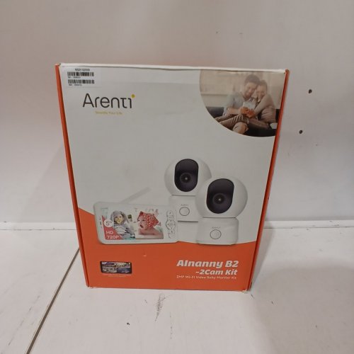 ARENTI 2MP WI-FI VIDEO BABY MONITOR KIT - 5" HD 720P - WHITE (MODEL: ALNANNY B2 -2CAM) image 6