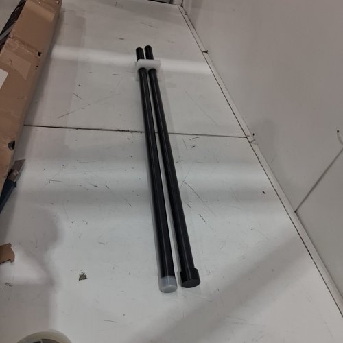 UMBRA CURTAIN ROD SET - 66-120" - BLACK image 3