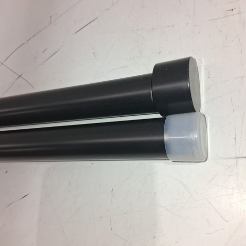 UMBRA CURTAIN ROD SET - 66-120" - BLACK image 4