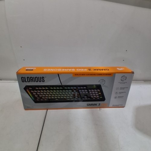 GLORIOUS GAMING GMMK 3 PRO - 100% BAREBONES CUSTOM MECHANICAL GAMING KEYBOARD KIT WITH KNOB WITH MODULAR GASKET SYSTEM - HOTSWAPPABLE MX - ALUMINUM SWITCH PLATE - BLACK (MODEL: GMMK3 PRO) image 8