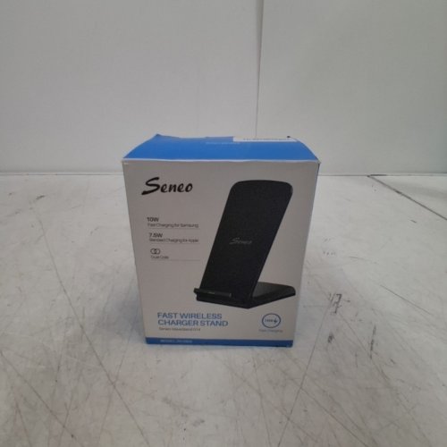 SENEO WAVESTAND WIRELESS FAST CHARGING STAND - 15W - BLACK (MODEL: PA190A) image 5