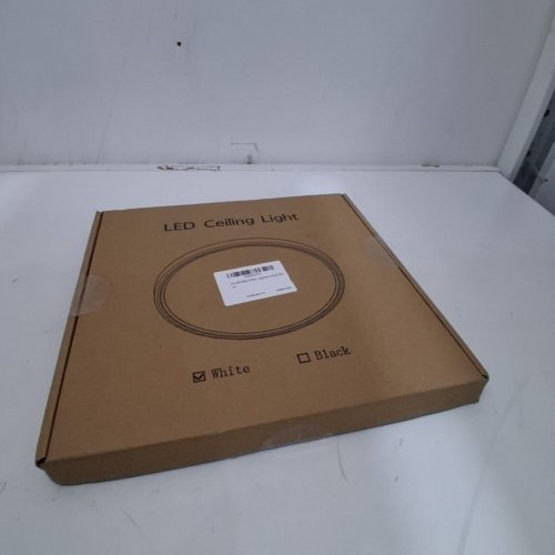MODERN LED FLUSH MOUNT CEILING LIGHT - 12" - 3200LM - 28W - WHITE (MODEL: CA-XDD-300-1P-W) image 2
