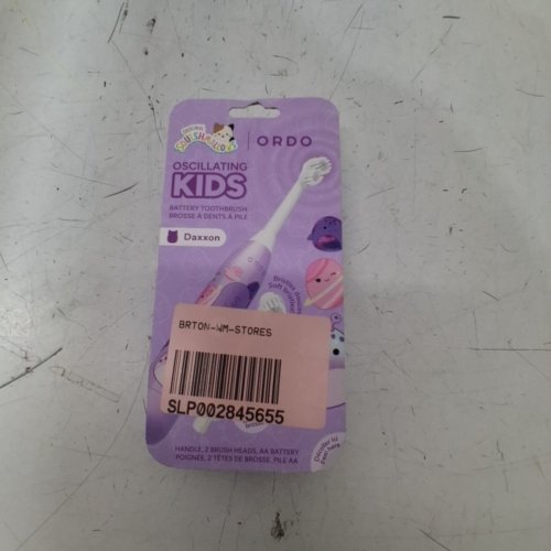 ORDO OSCILLATING SQUISHMALLOW DAXXON BATTERY OPERATED TOOTHBRUSH - PURPLE image 2