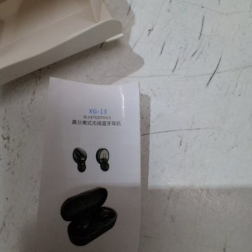 BLUETOOTH EARBUDS - BLACK (MODEL: XG-13) image 2