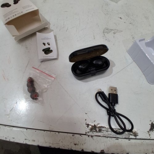 BLUETOOTH EARBUDS - BLACK (MODEL: XG-13) image 4