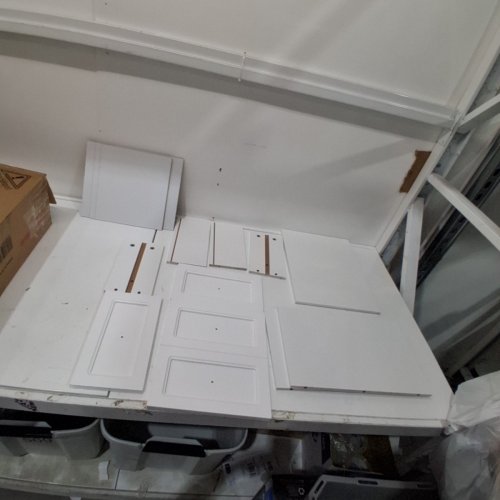 2PK FCH NIGHTSTAND END TABLE WITH TWO DRAWERS - WHITE image 2