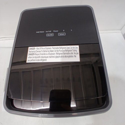 FRIGIDAIRE RETRO FREESTANDING BULLET SHAPED ICE MAKER - 26LBS - GREY (MODEL: EFIC513-GREY) image 3
