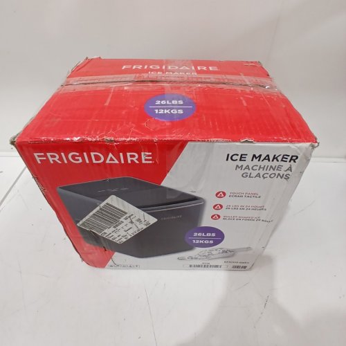 FRIGIDAIRE RETRO FREESTANDING BULLET SHAPED ICE MAKER - 26LBS - GREY (MODEL: EFIC513-GREY) image 5