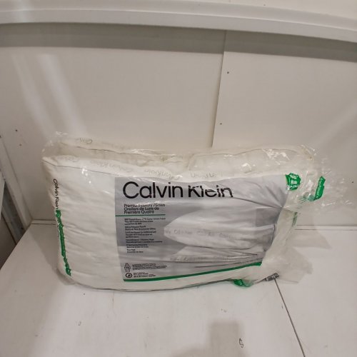 2PK CALVIN KLEIN PREMIUM LUXURY FIBER PILLOWS, 300 THREAD COUNT - COTTON SATEEN - KING SIZE - (MODEL: 1918171) image 4