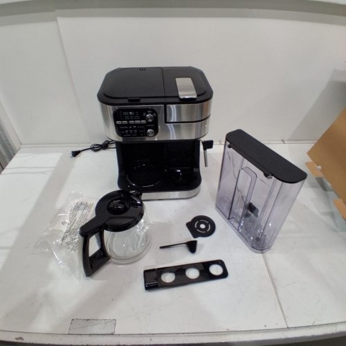 CUISINART 4-IN-1 COFFEE CENTER BARISTA BAR COFFEEMAKER - 10OZ - SILVER/BLACK (MODEL: SS-4N1NASC) image 4