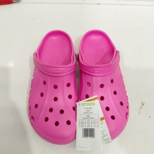UNISEX CROCS BAYA CLOGS - SIZE M: 9W: 11 - ELECTRIC PINK (STYLE: 10126-6QQ) image 3