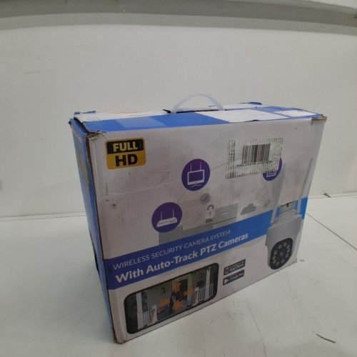 ZHXINSD OUTDOOR DUAL LENS WIRELESS PTZ SECURITY CAMERA SYSTEM WITH 12.5" MONITOR - FULL HD image 5
